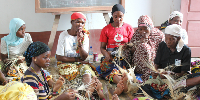 Les membres de Vumilia Upathe.