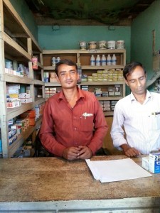 The proprietor of a Krishi Utsho shop.