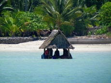 KIRIBATI Island scene Afternoon at sea Sep23