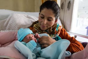 Kiran Ejaz, a schoolteacher from Sultanabad, had her first born Yazdan in GMC. Her local area does not offer quality health facilities hence she travelled to Gilgit Medical Center. Pleased with the services at GMC. “The staff here is cooperative and made me feel at home,” said Kiran.