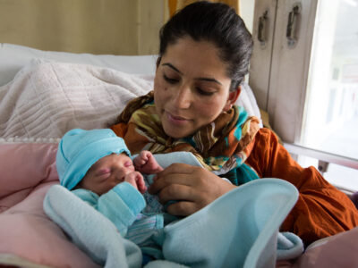 Kiran Ejaz, a schoolteacher from Sultanabad, had her first born Yazdan in GMC. Her local area does not offer quality health facilities hence she travelled to Gilgit Medical Center. Pleased with the services at GMC. “The staff here is cooperative and made me feel at home,” said Kiran.