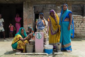 Community drinking water scheme stand-post - Ajitpur, Paswan tol