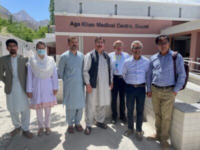 ZahirMoloo_1 Dr. Moloo (third from the right)
AKMC Booni, a scenic 14 hours drive from Gilgit through Shandur pass; with the local leadership of the centre.
