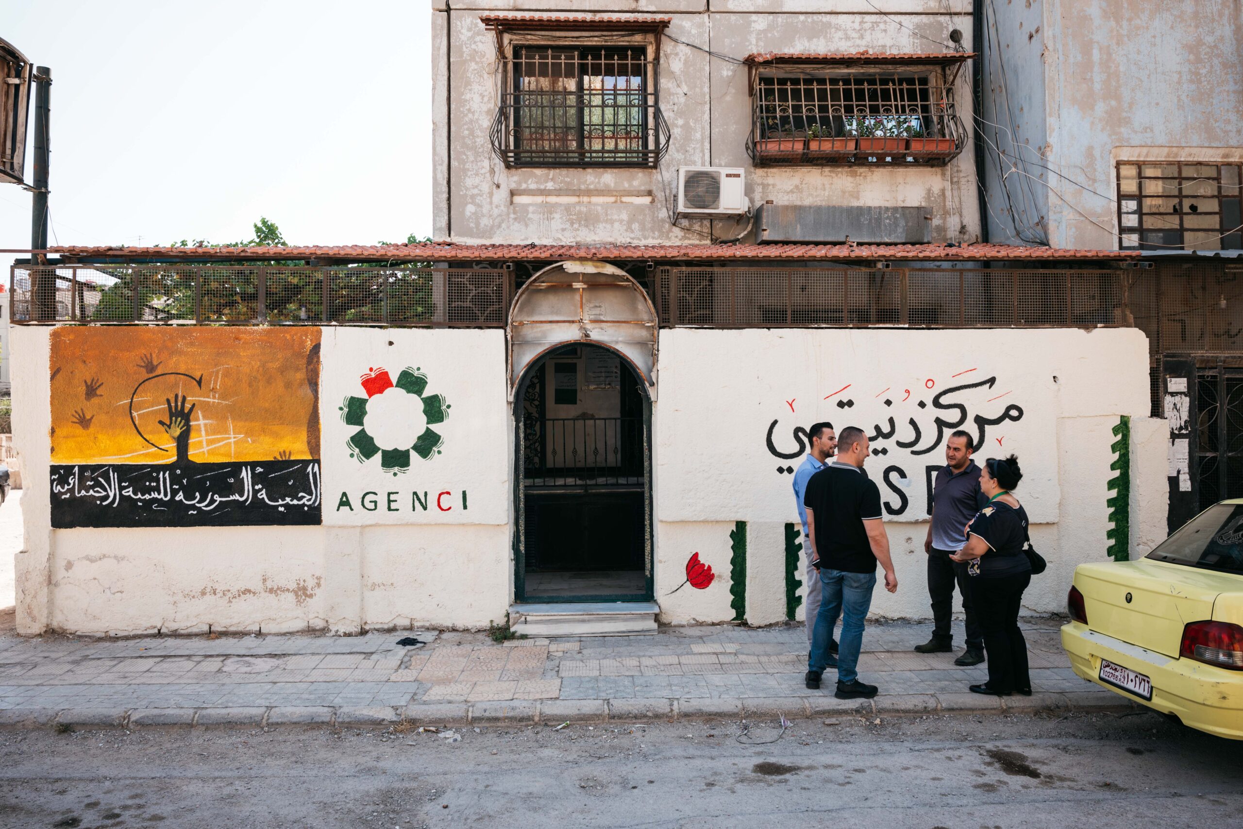 The AGENCI centre in Syria.