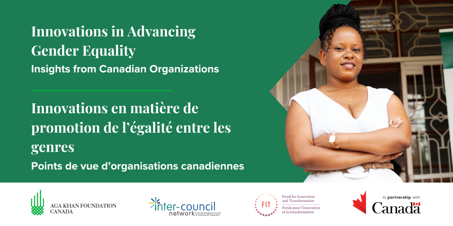Innovations in Advancing Gender Equality - Aga Khan Foundation Canada