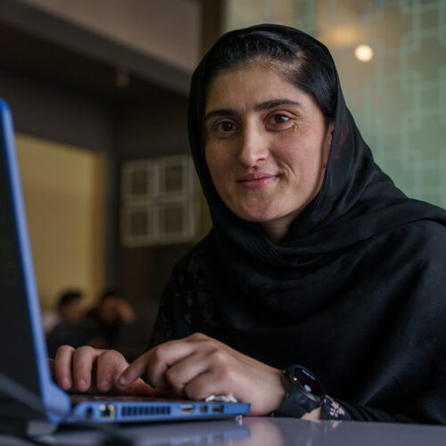 PK2023-21 24-year-old Shahzia Bibi transforming her passion for web development into a powerful skill set at Tech Alphalogix in Gilgit city. From intern to data analyst extraordinaire, she embarked on this journey after an inspiring freelancing session arranged in context of BEST4WEER. Shazia is trained in data analytics and visualization and she is now set on charting her course in the dynamic world of data-driven innovation.